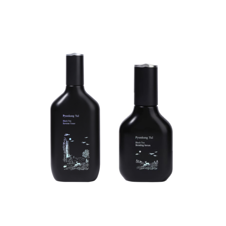 Black Tea Deep Infusion Toner 130ml + Black Tea Boosting Serum 45ml