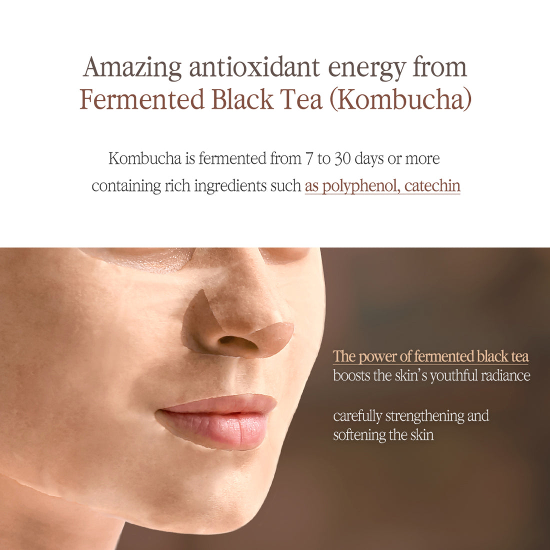 Black Tea Revitalizing Mask Pack 10 Sheets